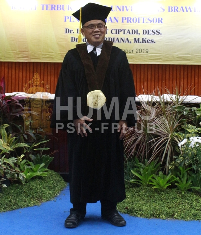 Pengukuhan Prof. Gatot Ciptadi Tambah Jumlah Guru Besar di Fapet UB