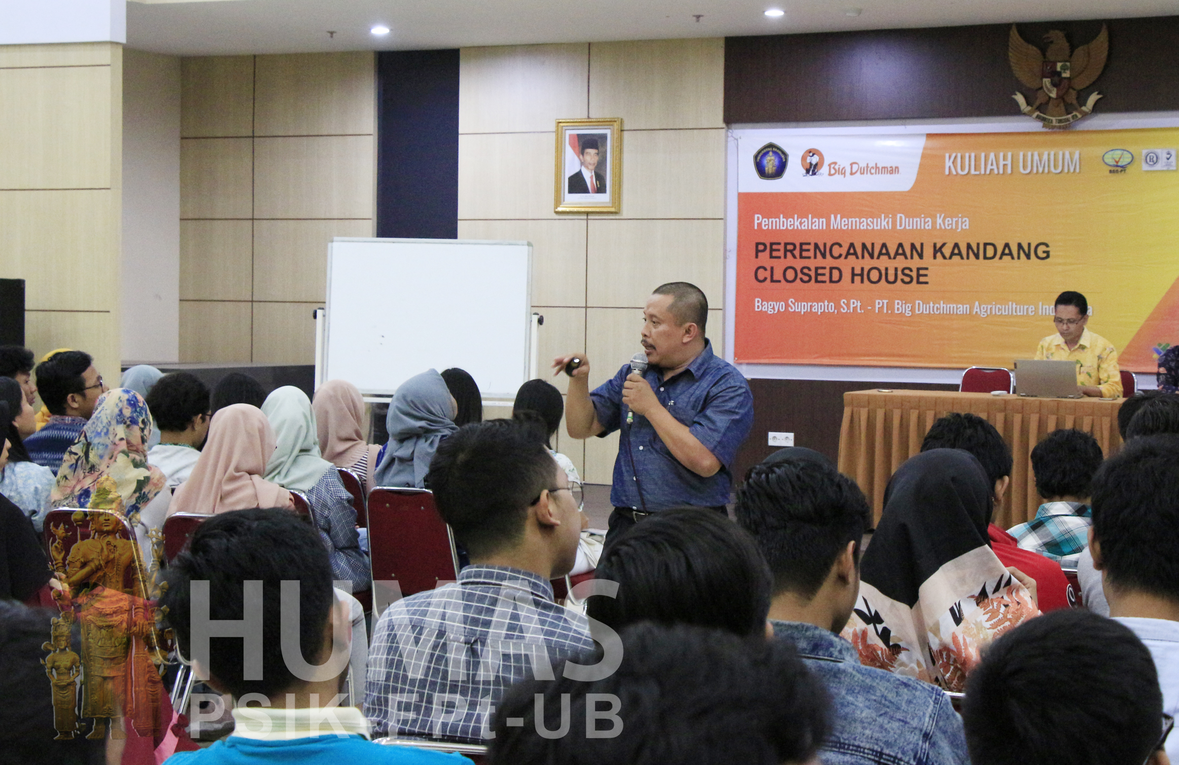 Fapet UB Bekali Mahasiswa Wawasan Dunia Kerja Melalui Kuliah Umum