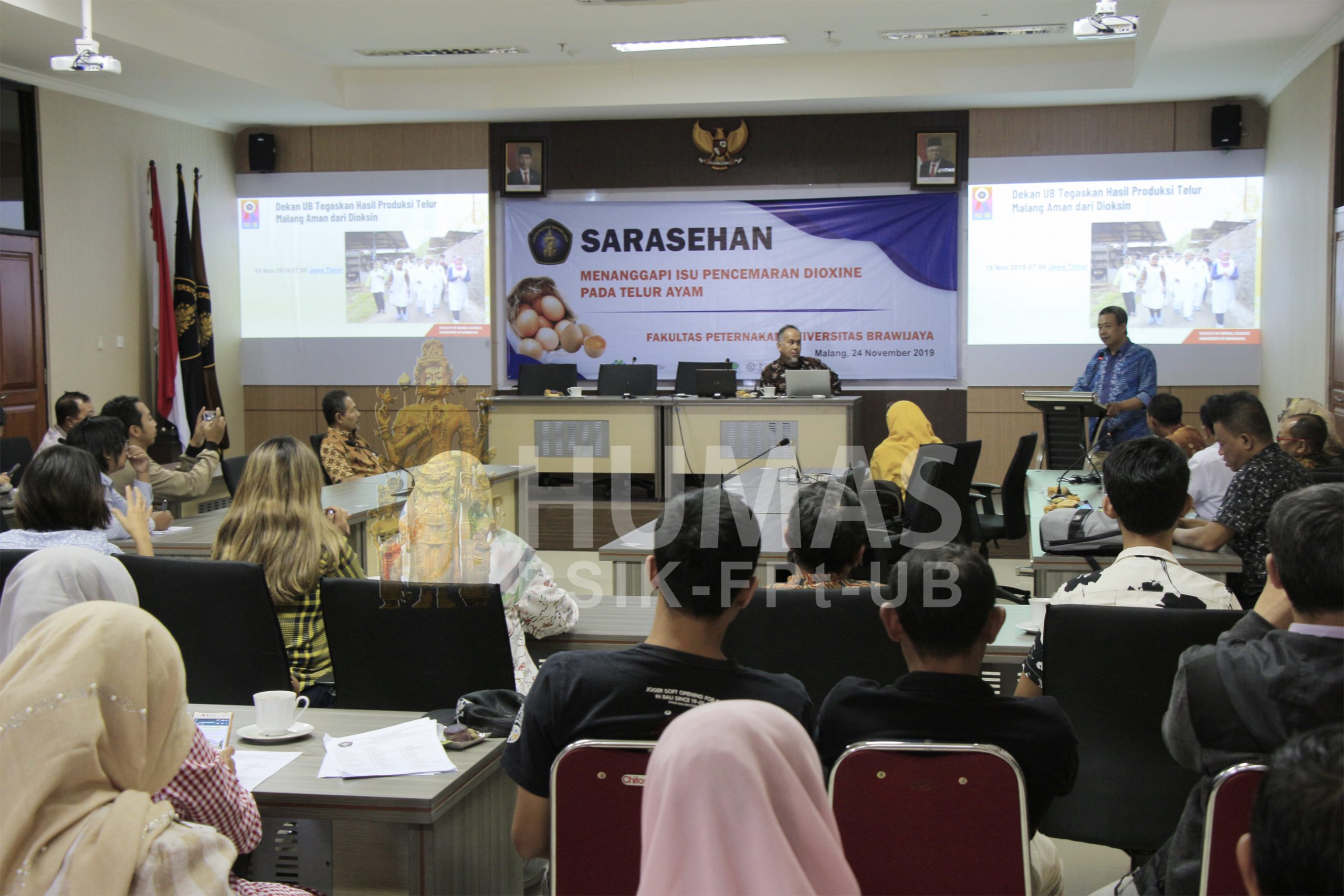 Tanggapi Isu Telur Ayam Berdioksin Fapet UB Undang Pelaku Peternakan untuk Diskusi