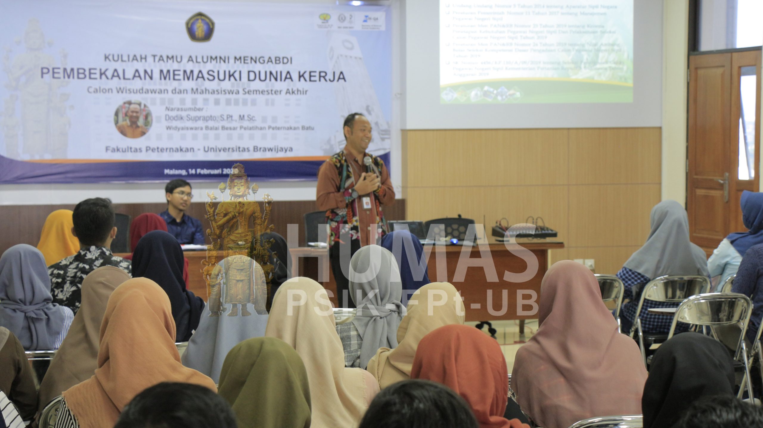Fapet Bekali Wawasan Dunia Kerja untuk Calon Wisudawan