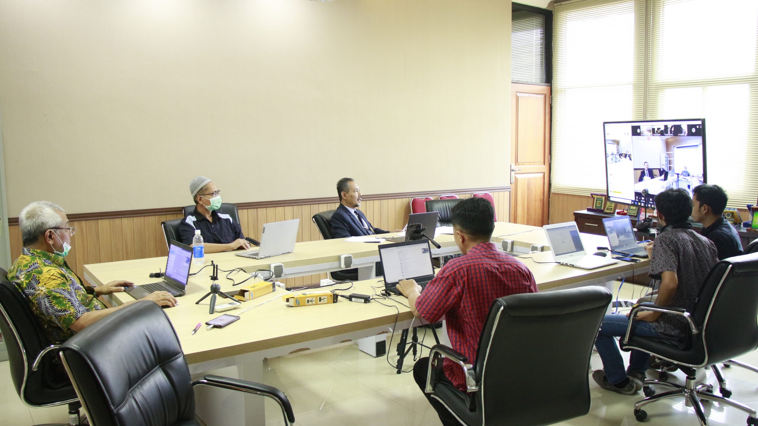 Evaluasi Kegiatan Akademik Secara Daring, Fapet UB Adakan Rapat Koordinasi