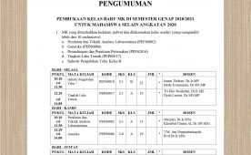 (Indonesia) Pengumuman Tambahan Kelas MK Semester Genap 2020-2021