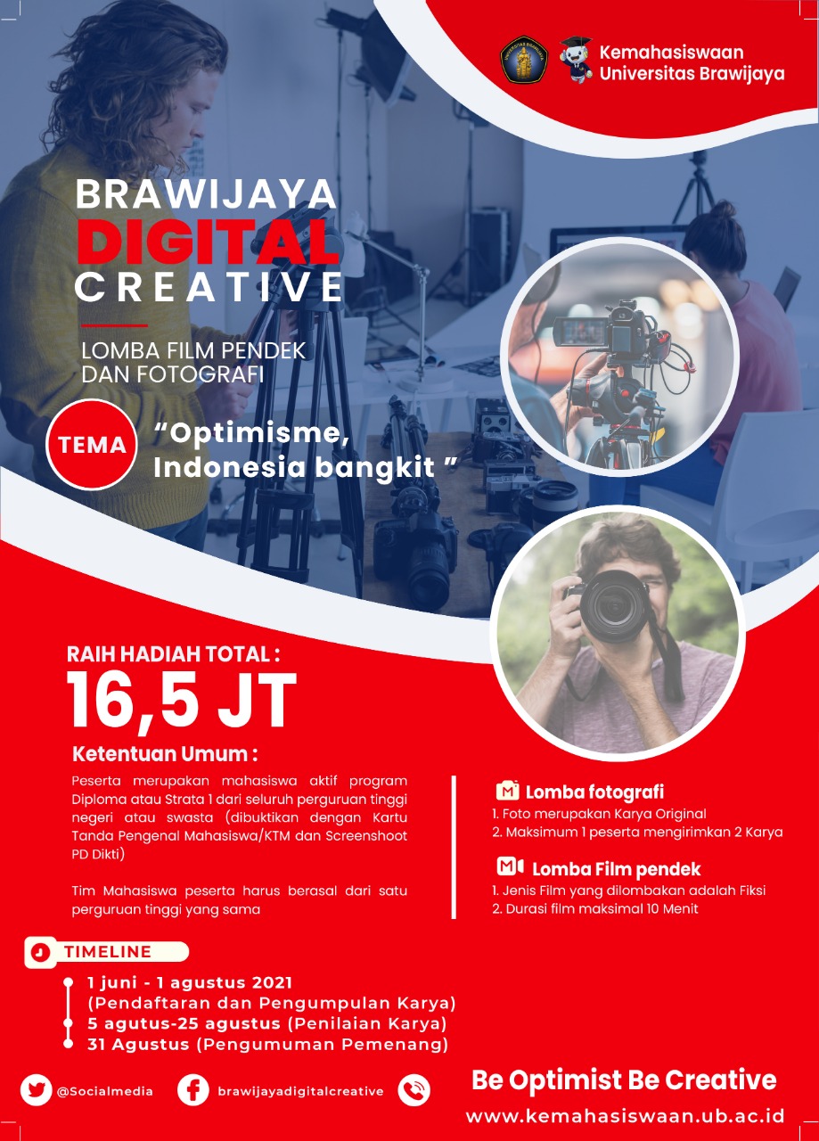 Brawijaya Digital Creative Lomba Film Pendek dan Fotografi