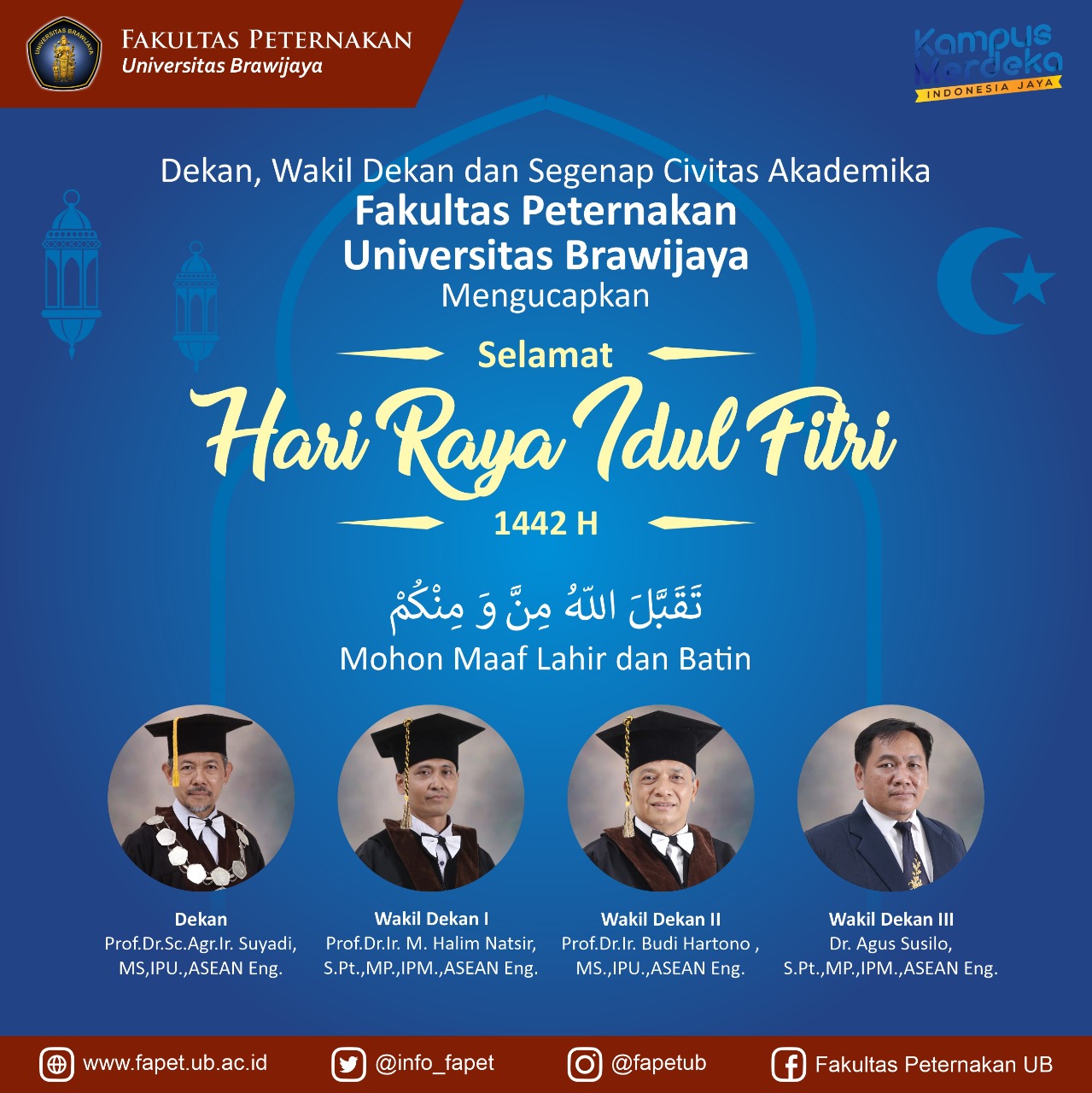 (Indonesia) Selamat Hari Raya Idul Fitri 1442 H