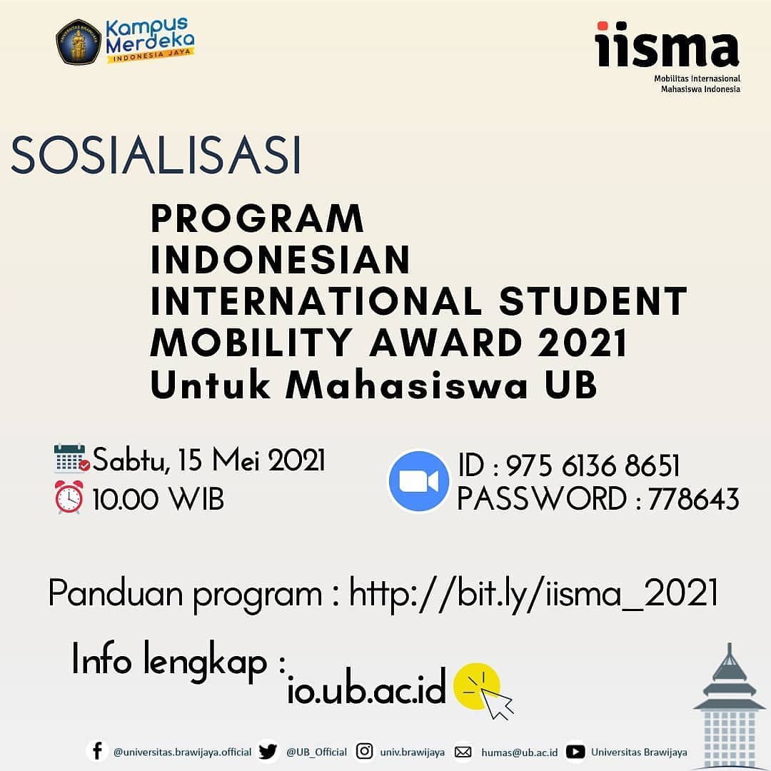 Indonesian International Student Mobility Award Socialiszation