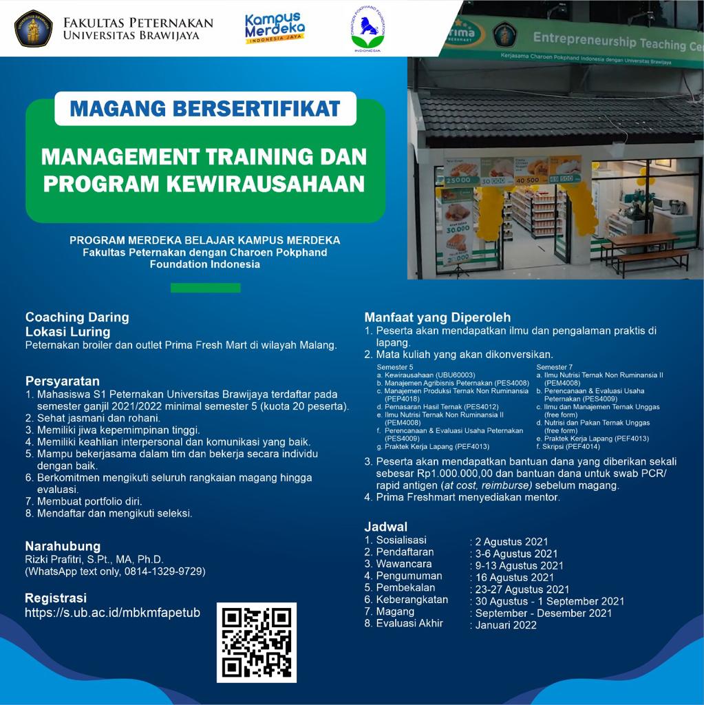 Certified Internship Management Training and Entrepreneurship Program