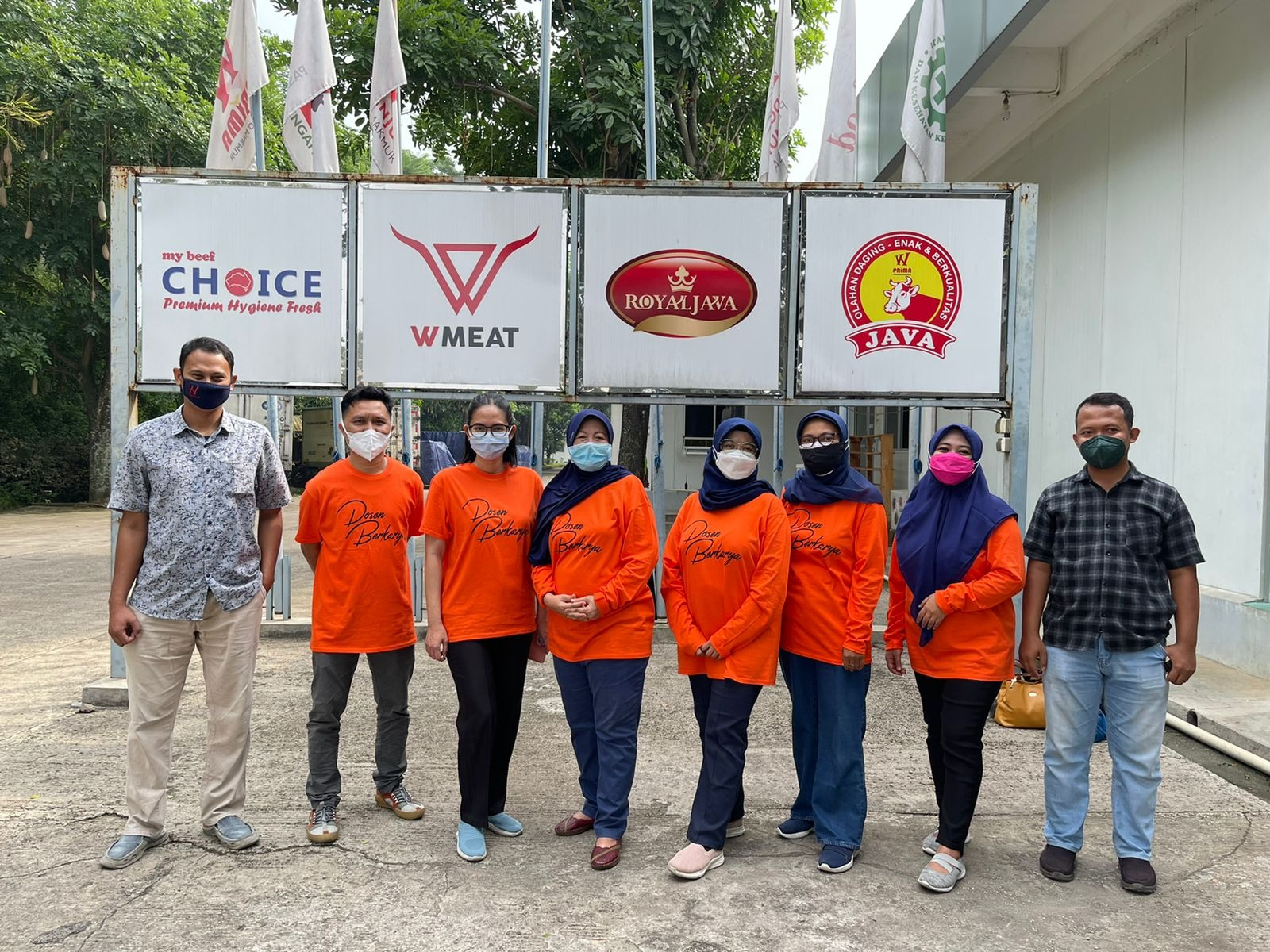 Sambangi PT. Cianjur Arta Makmur Tim RG Red Meat Producers Ingin Terapkan MBKM Bidang Kewirausahaan