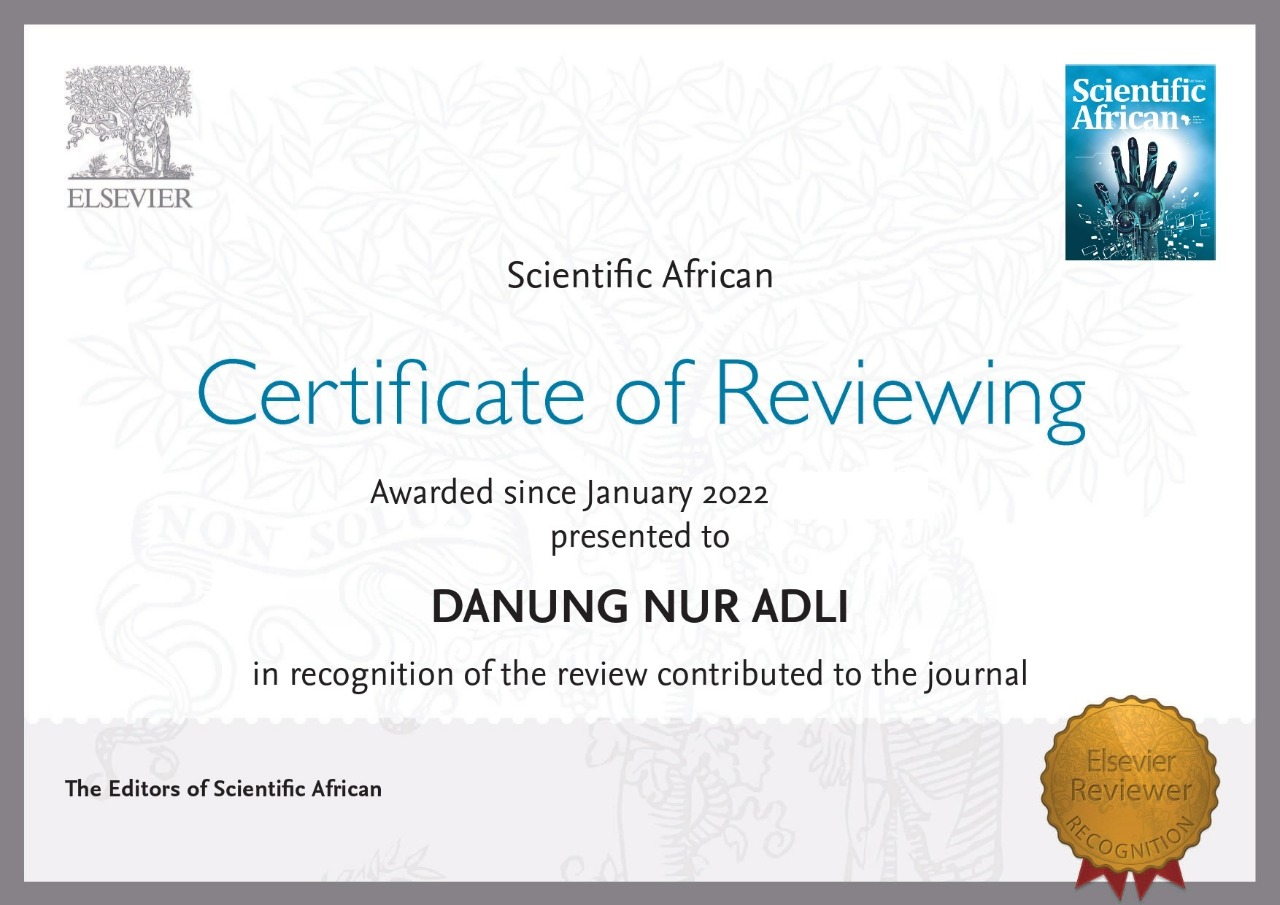 Lecturer of Fapet UB becomes Reviewer of  Scopus Indexed International Journal