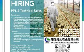Job Vacancy at PT. Haida Agriculture Indonesia