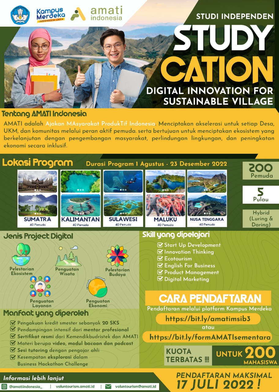 Study Cation Digital Innovation for Sustainable Village