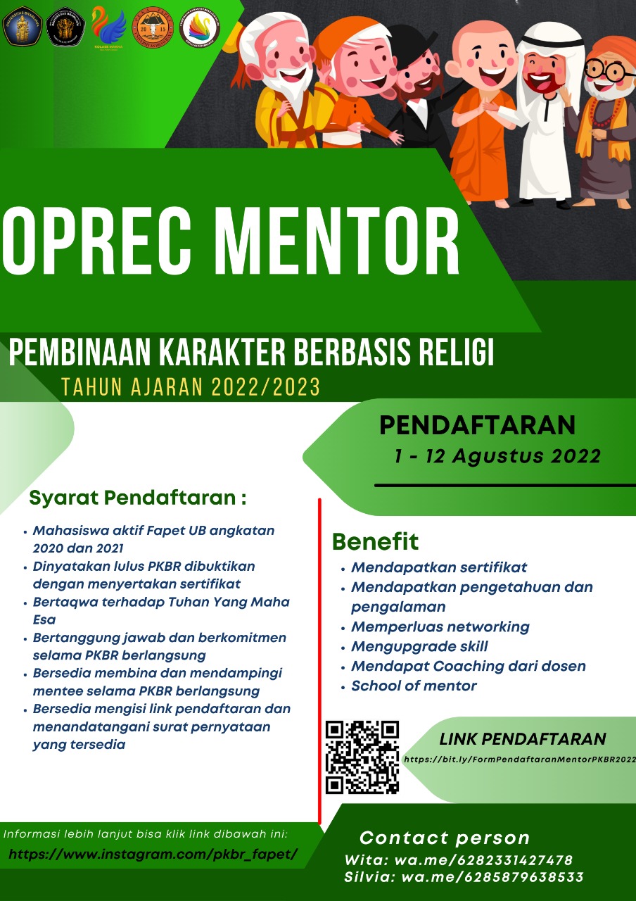 Open Recruitment for PKBR Trainer 2022