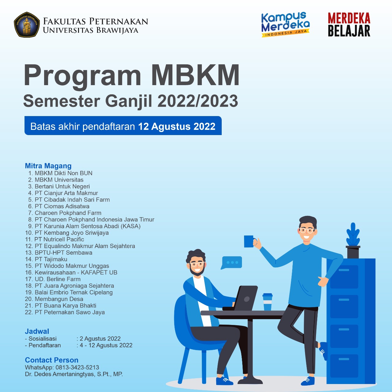 MBKM Program of Odd Semester Year 2022 2023