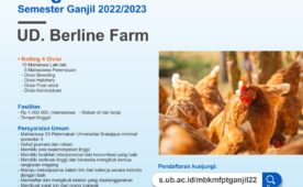 Program MBKM Semester Ganjil 2022/2023 UD. Berline Farm