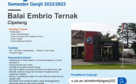 MBKM Program Odd Semester 2022/2023 Balai Embrio Ternak
