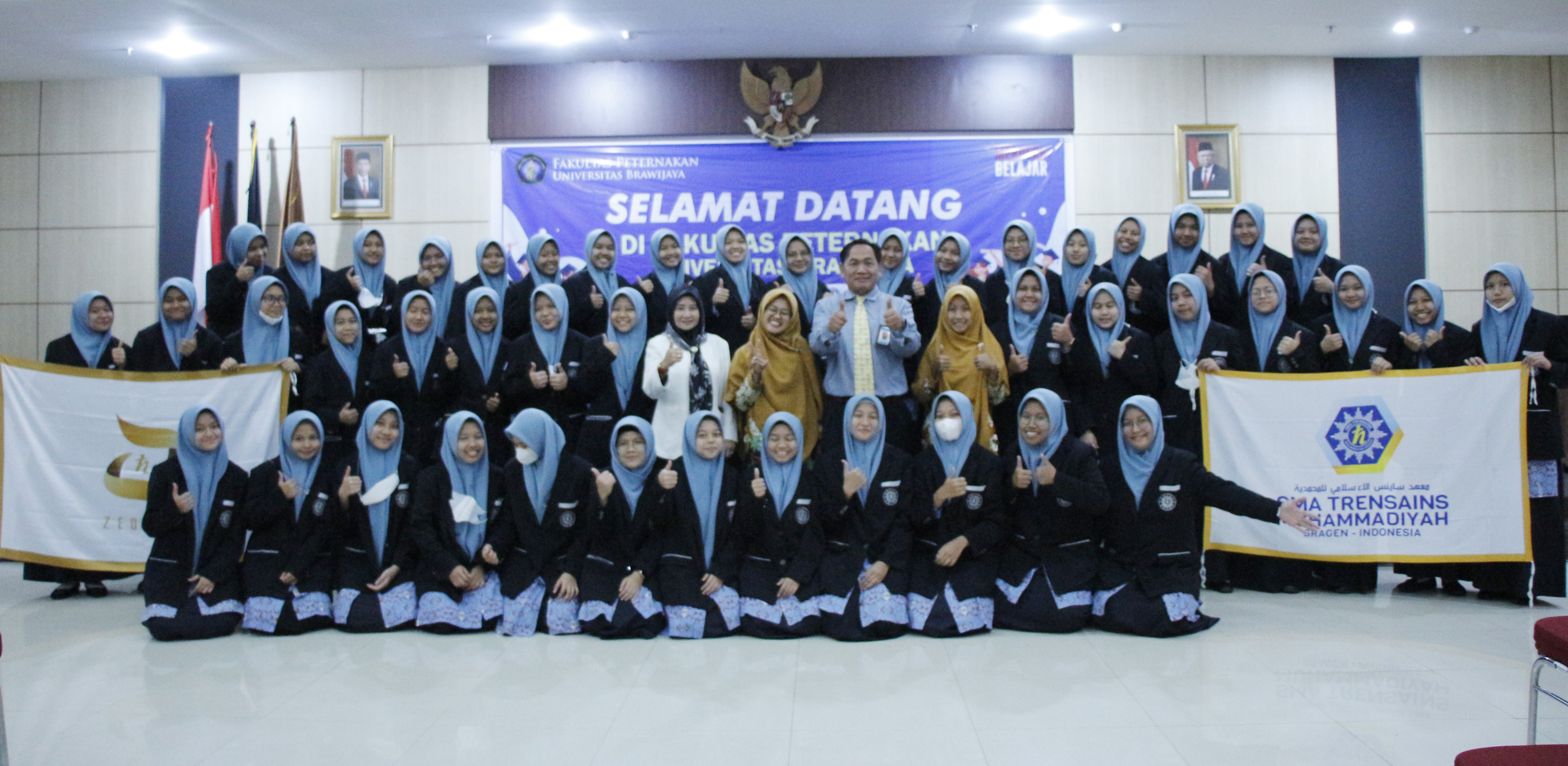 Fapet UB Receives Visit from Class XII Students of Trensains Muhammadiyah Sragen High School