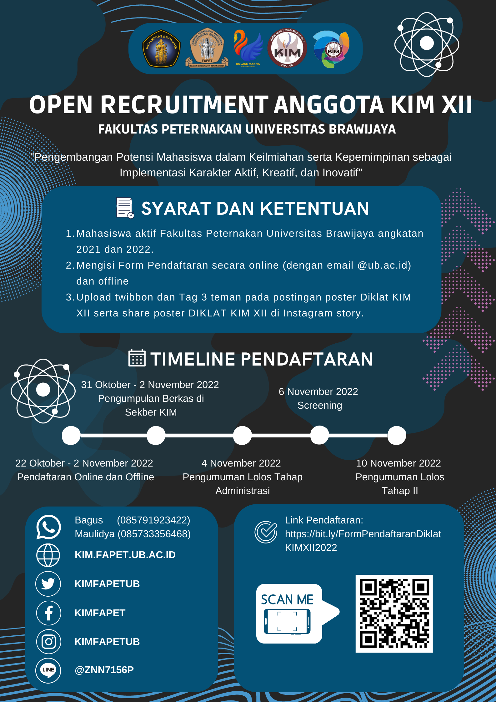 Open Recruitment for New Members of KIM XII