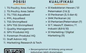 Job Vacancy at PT. CJ Feed and Care Indonesia