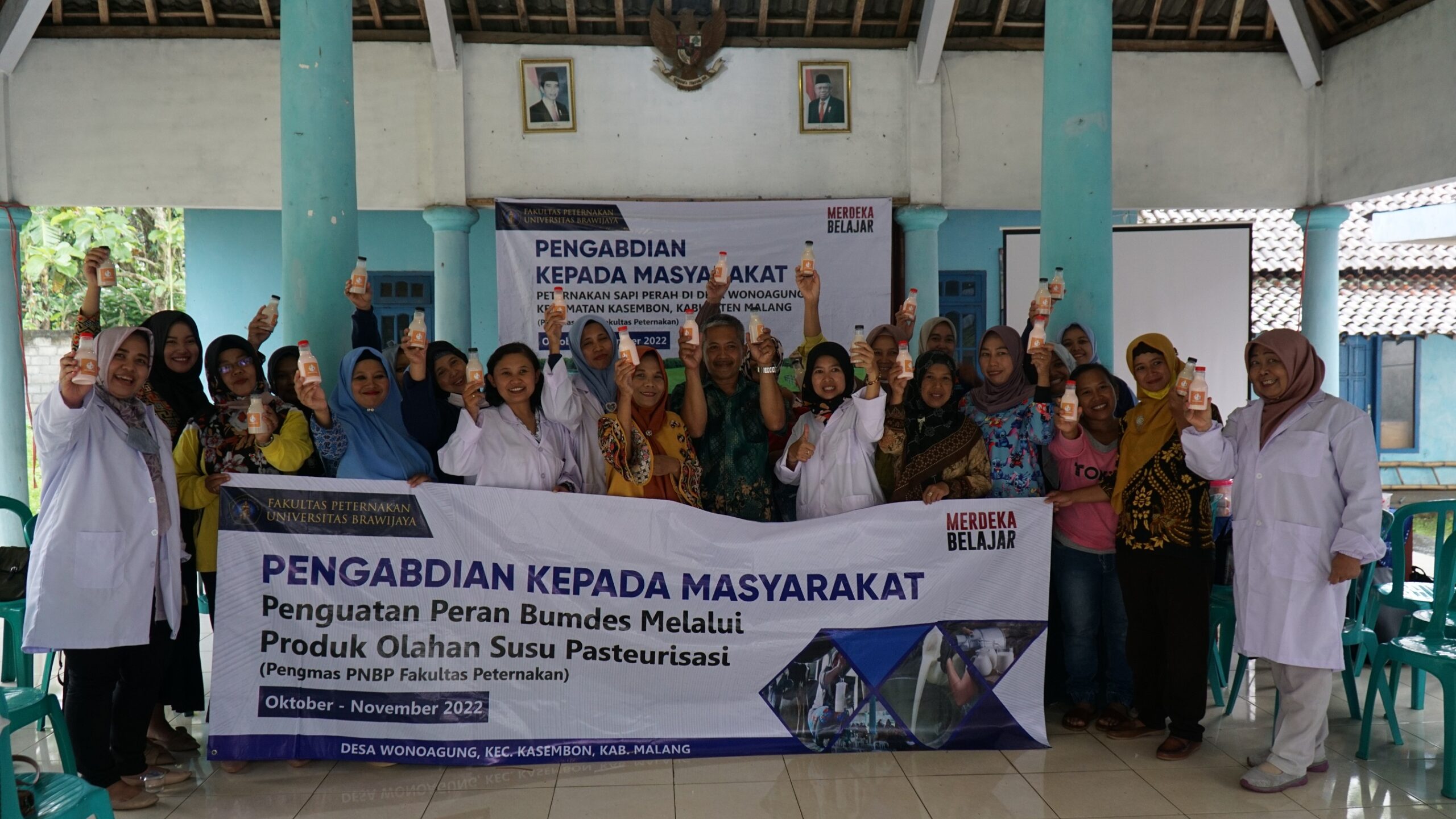 Faculty of Animal Science Lecturer Team Provides Training to Strengthen the Role of Bumdes Wonoagung Village, Kasembon District, Malang Regency