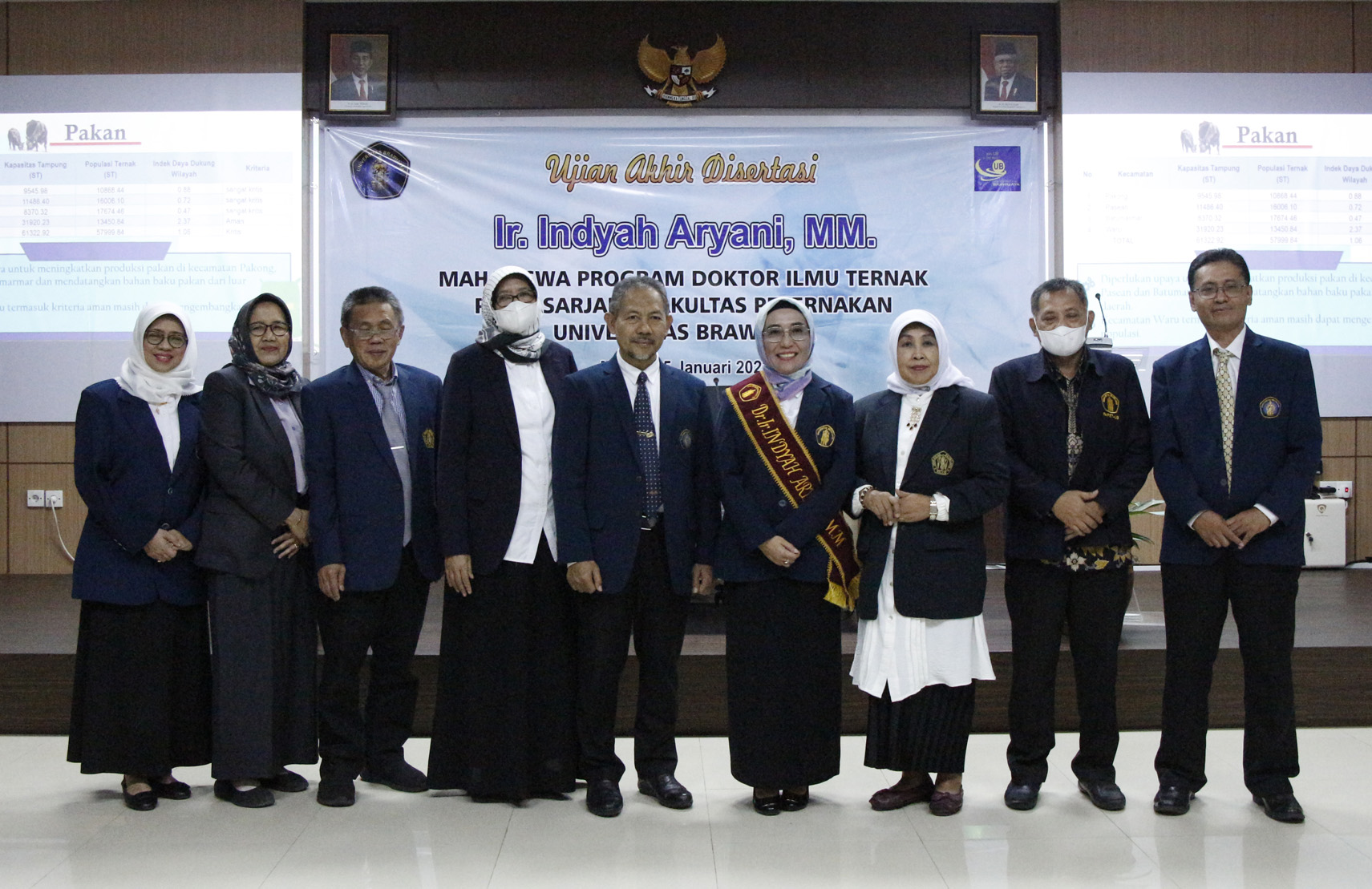 Postgraduate Program UB Gives Doctoral Degree to Head of Animal Husbandry Office of East Java Province
