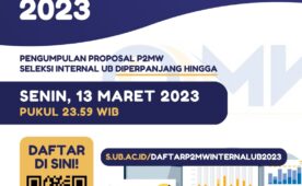 Entrepreneurial Student Development Program (P2MW) 2023