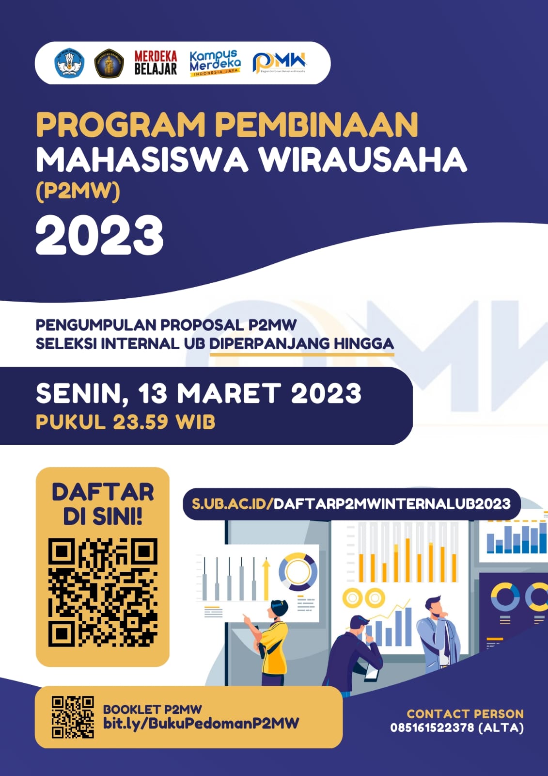 Program Pembinaan Mahasiswa Wirausaha (P2MW) 2023