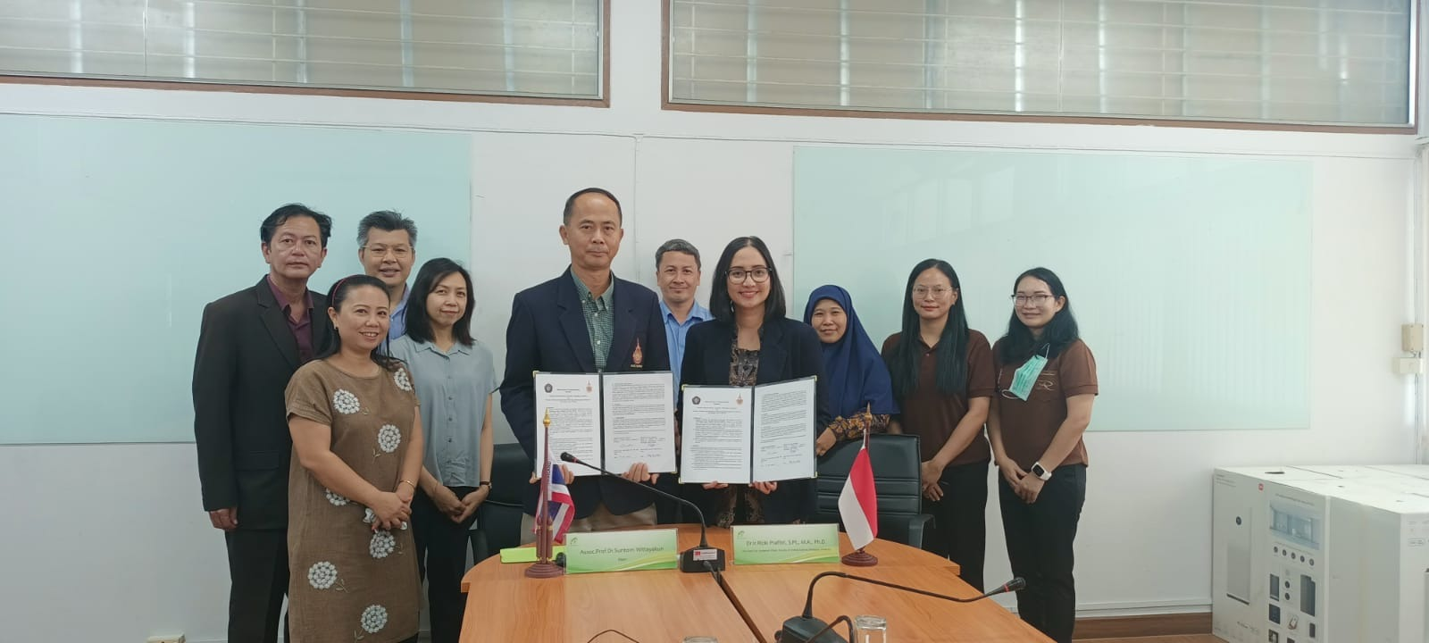 Perluas Jaringan Kerjasama Internasional Fapet Gandeng RMUTL dan Maejo University Thailand