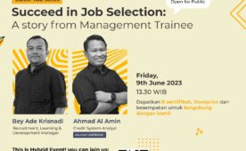 Career Talk Series : Succeed in Job Selection