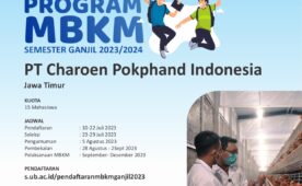Registration of MBKM PT. Charoen Pokphand Indonesia