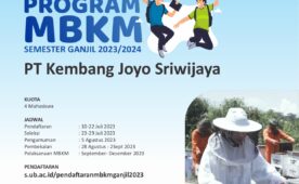Registration of MBKM PT Kembang Joyo Sriwijaya