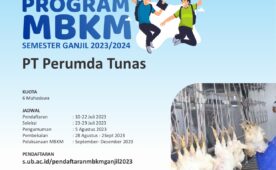 Registration of MBKM Perumda Tunas