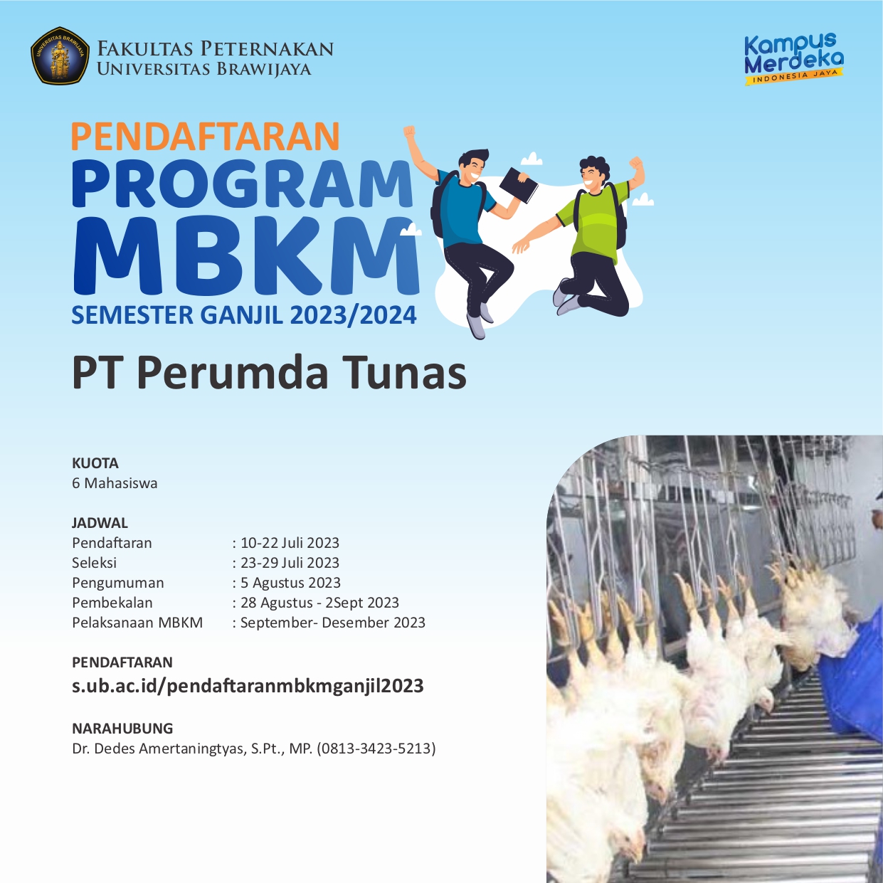 Registration of MBKM Perumda Tunas