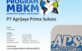 Registration of MBKM PT Agrijaya Prima Sukses
