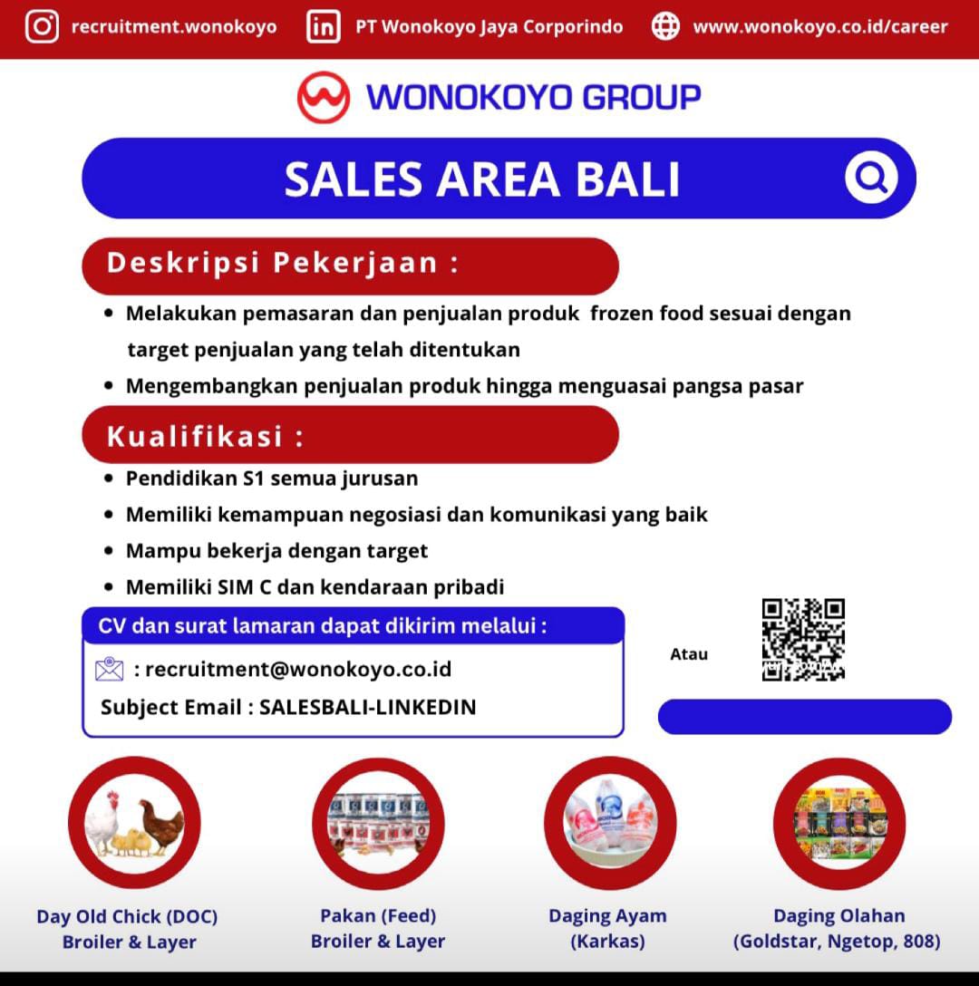 Job Vacancy at Wonokoyo Group