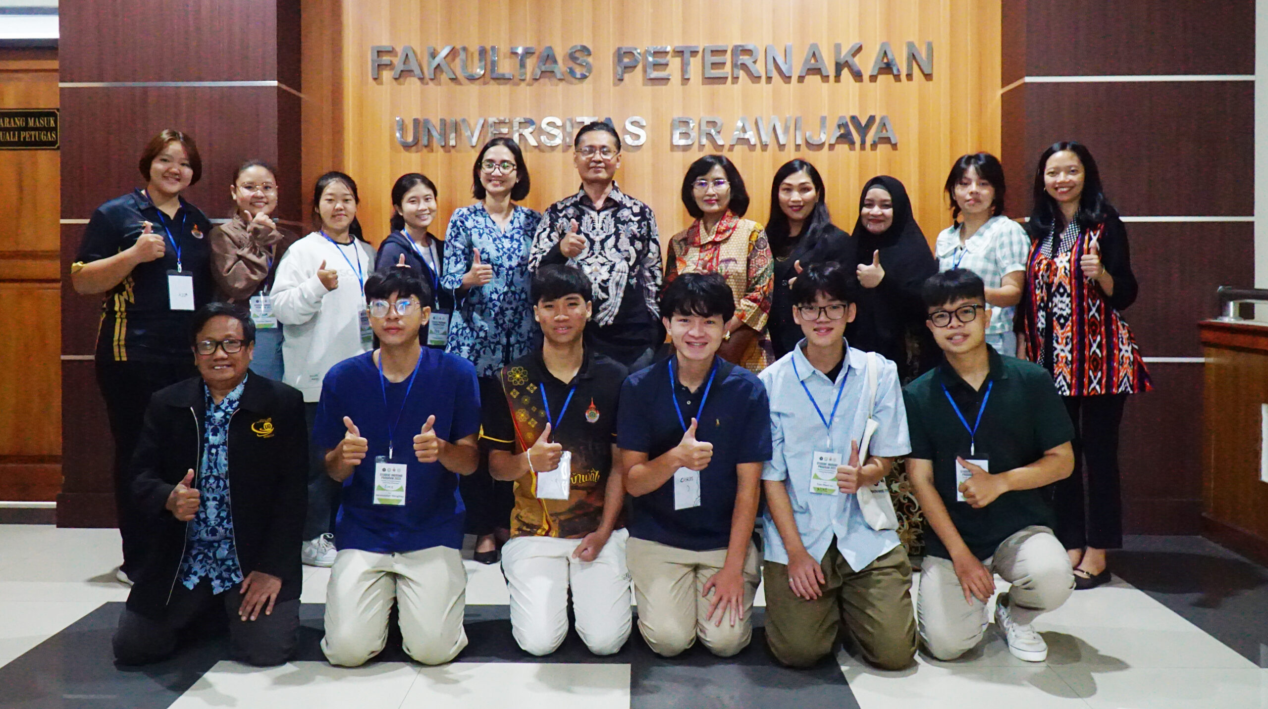 Mahasiswa Asing dari Vietnam dan Thailand Ikuti Pembelajaran di Fapet UB