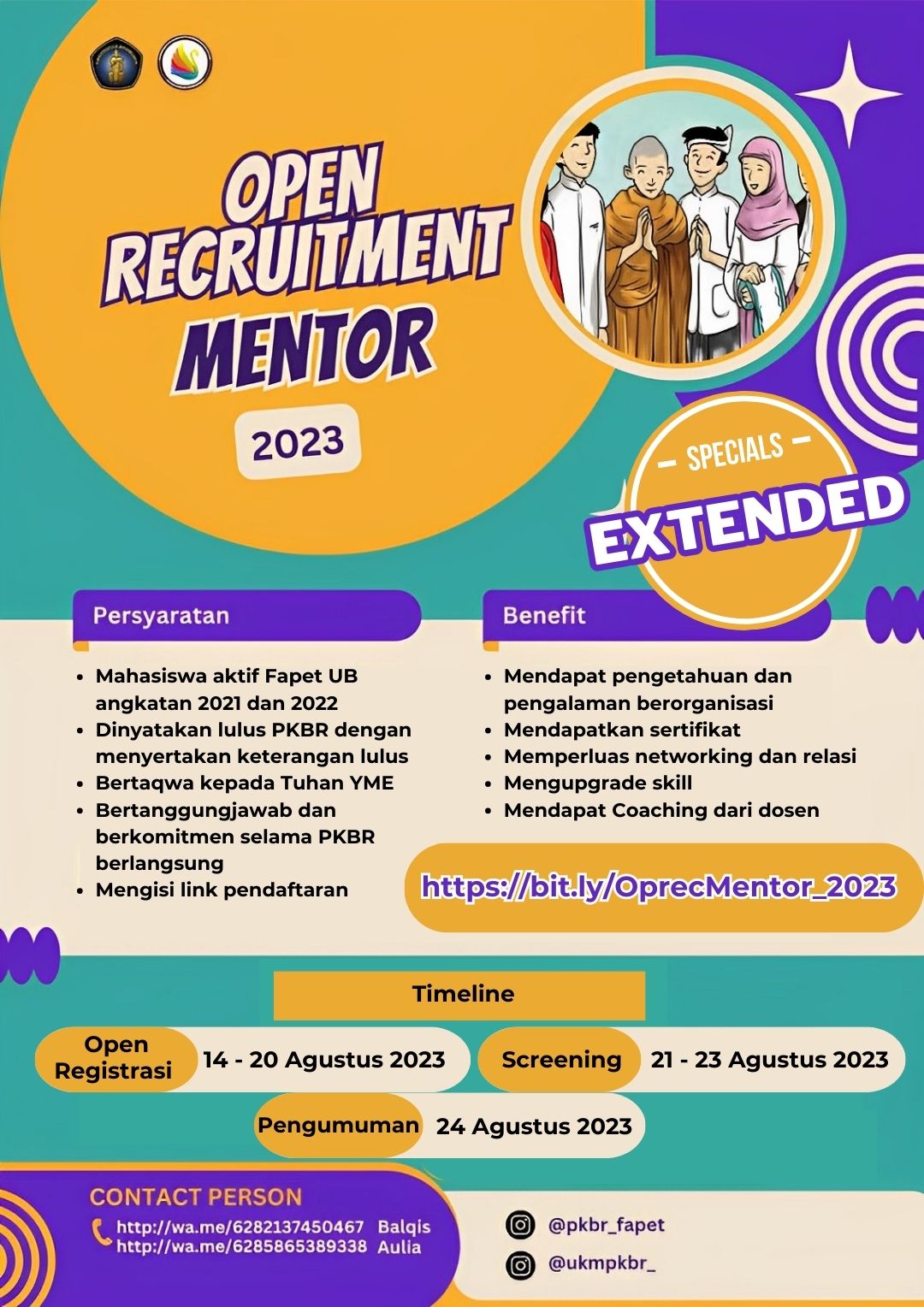 Open Recruitment Mentor 2023