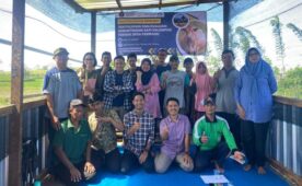 UB Serving Doctoral Team Gives Counseling on Evaluation of Cattle Pregnancy in Permanu Village, Malang Regency
