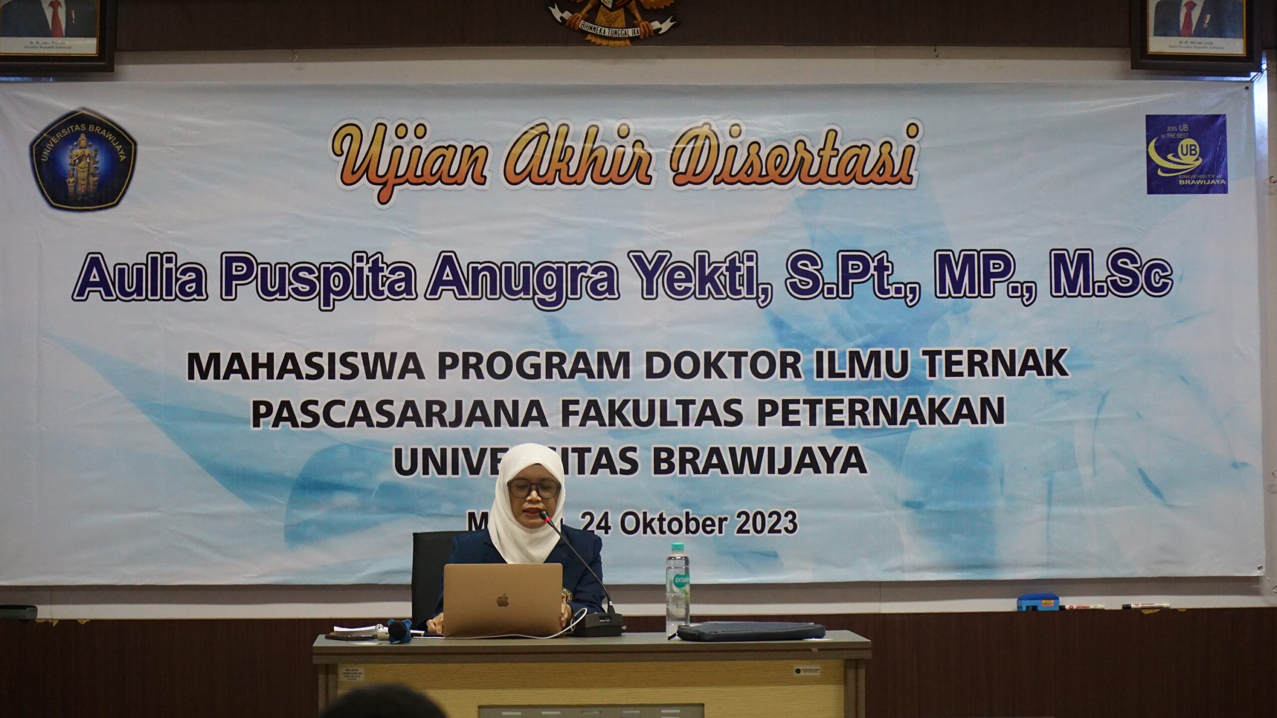 UB Faculty of Animal Husbandry Lecturer Receives Doctoral Degree
