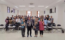 Visiting Professor 3 in 1 Guest Lecture by Mrs. Vena Kristiyanti Surya, SPt. from PT. Indochem Rays