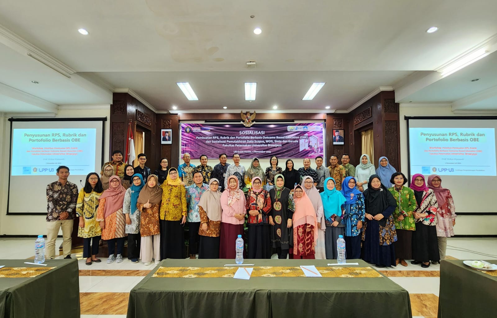 Faculty of Animal Husbandry UB held a Training Workshop on Making RPS, Rubrics and Portfolios Based on Outcome Based Education (OBE)