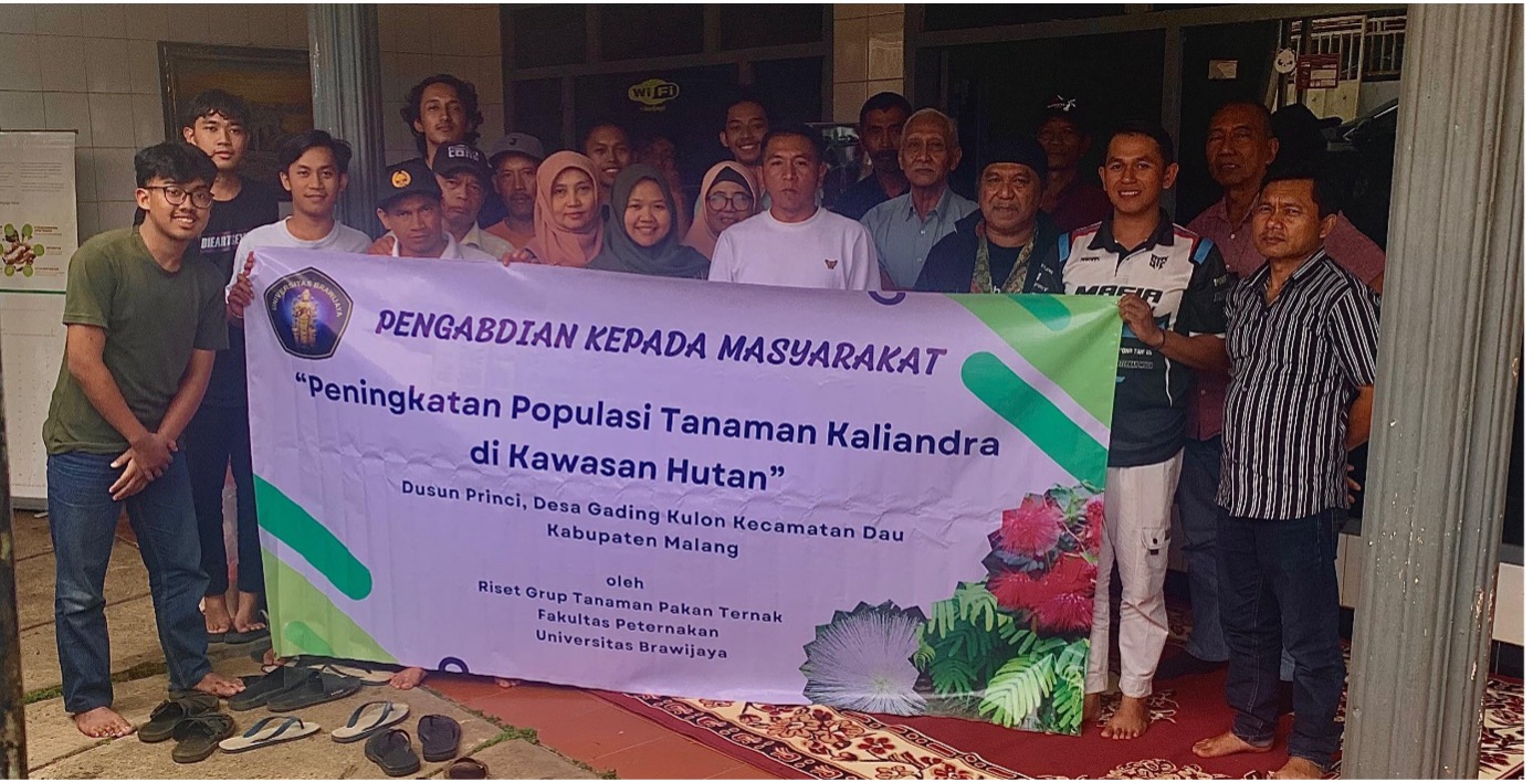 Enhancing Forage Plant Populations to Support Dairy Farming in Malang by UB FAPET Research Team