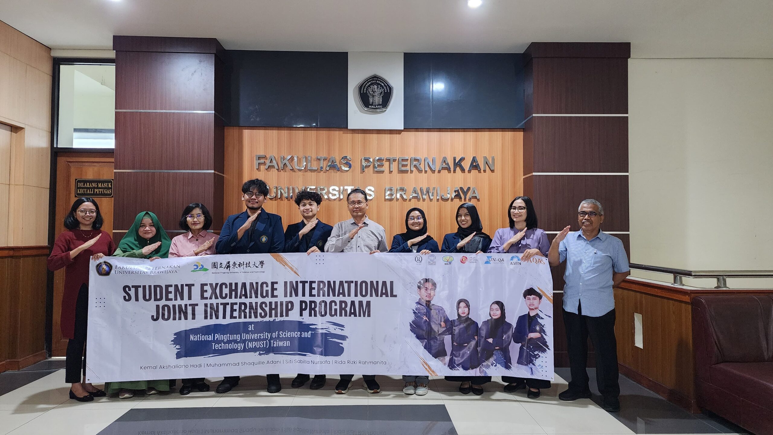 8 UB FAPET Students Study Abroad in Taiwan and Thailand Campuses