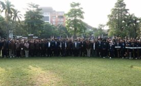 Pelepasan 567 Mahasiswa FAPET Universitas Brawijaya KKN di Kabupaten Magetan oleh Rektor
